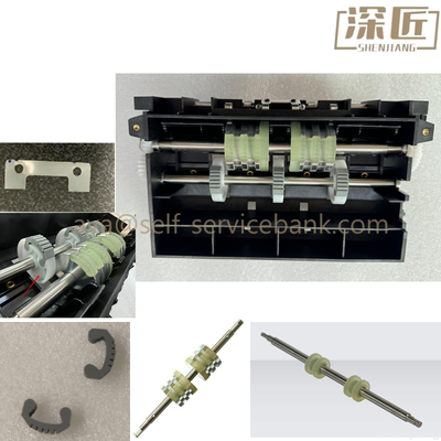 qualité  Hyosung Note Separator Feed Roller Shaft 7430000224 for 150208661 S4520000258 S45200000297 Cash Box Cassette Usine