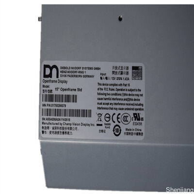 01750295079 1750295079 pièces Wincor 280 Diebold Opteva 15" de machine d'atmosphère moniteur d'affichage à cristaux liquides d'Openframe DST