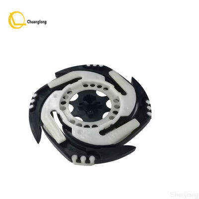 Tirelire 1750046771 01750046771 XE de pièces de machine d'atmosphère de gauche de Wincor Nixdorf d'empileur de noir de roue de machine en plastique d'atmosphère