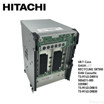 Cassette de recyclage d'argent double Hitachi UR-T avec comptage automatisé des billets et capacité d'argent élevée pour distributeur automatique SR7500