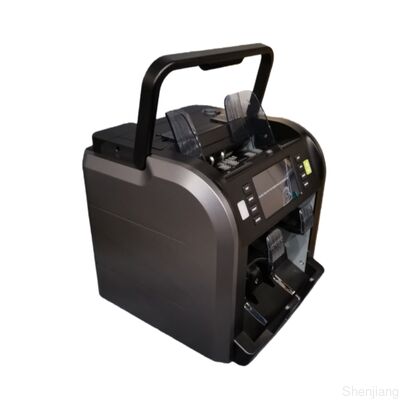 Machine de comptage de billets de banque rechargeable à poignée SJ-668 avec numéro de série