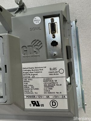 12.1 pouces affichage G1200033 MORPHEUS SBCD12244TBS/12 009-0024946 0024946 NCR Liste des pièces détachées