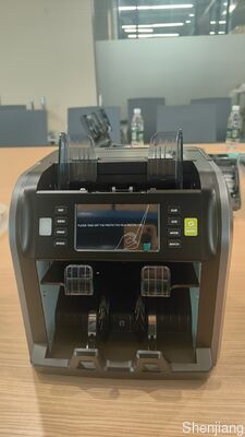Pièces détachées gratuites Smart 2CIS Manche machine de tri des billets de banque rechargeable SJ-668L Double poche avec numéro de série