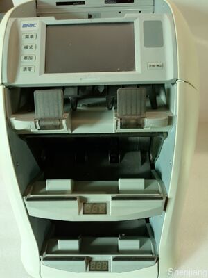 SNBC BNE-S210 Fabrication d'approvisionnement direct Compteur de monnaie Détection de monnaie réelle Trier de recyclage de billets