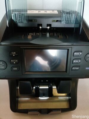 SH-208C-2CIS Compteur de valeur de poche de mélange de métaux Équipement bancaire financier avec détecteur d'argent pour la gestion de la trésorerie NT808251100550001