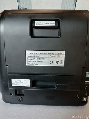 SH-208C-2CIS Compteur de valeur de poche de mélange de métaux Équipement bancaire financier avec détecteur d'argent pour la gestion de la trésorerie NT808251100550001
