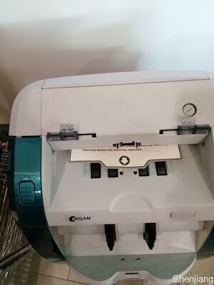 Machine de tri des billets de banque Kisan Détecteur de compteur d'argent Bleu avec écran LED Smart K3 S16E01-3659