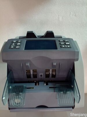 SH-07C écran tactile à LED de 4,3 pouces Double détecteur de compteur CIS 2CIS Machine de comptage des notes mixtes