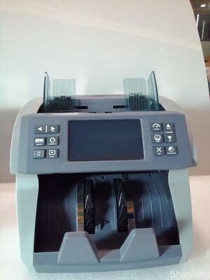SH-07C écran tactile à LED de 4,3 pouces Double détecteur de compteur CIS 2CIS Machine de comptage des notes mixtes
