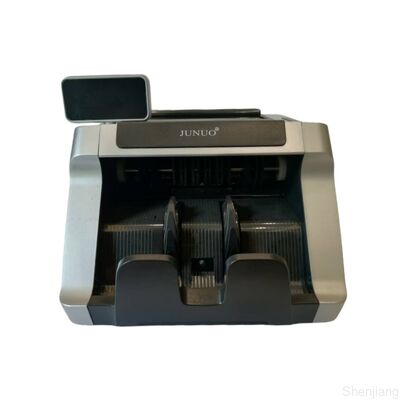 JUNUO C05 Compteuse de billets détecteur Noir avec affichage LED