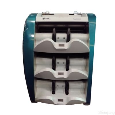 Machine de tri des billets de banque Kisan Détecteur de compteur d'argent Bleu Smart K3 S16E01-3659