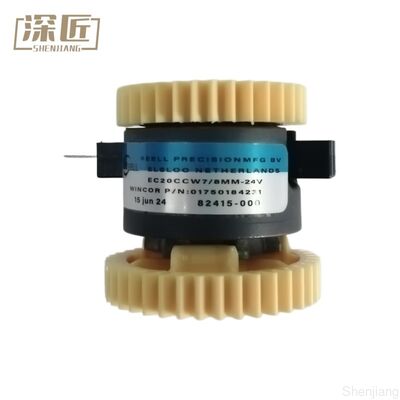 Pièce de distributeur automatique 1750184231 1001000450 Wincor Nixdorf Unité d'extracteur double module CMD-V5 V Pièces de rechange Assemblage d'embrayage 1750215294-04