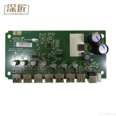 ATM Machine Spare Parts Orginal 49211381000A Diebold CCA HUB USB 7 Port High Qualify 49-211381-000A 49211381000A for Diebold ATM