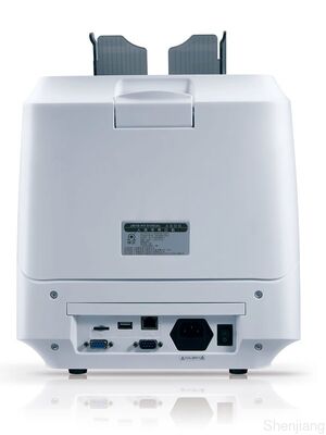 Compteur mélangé d'argent de 76 devises de mélange avec la double poche