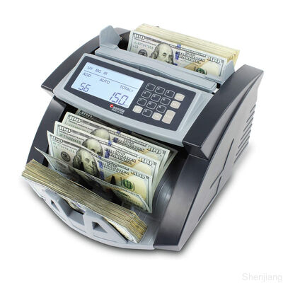 Argent portatif de billet de banque comptant la machine de forme physique de Bill Mix Counting Sorting Basic de machine