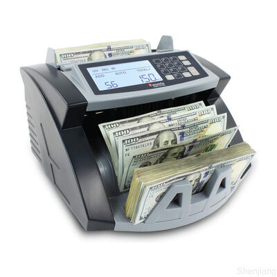 Argent portatif de billet de banque comptant la machine de forme physique de Bill Mix Counting Sorting Basic de machine